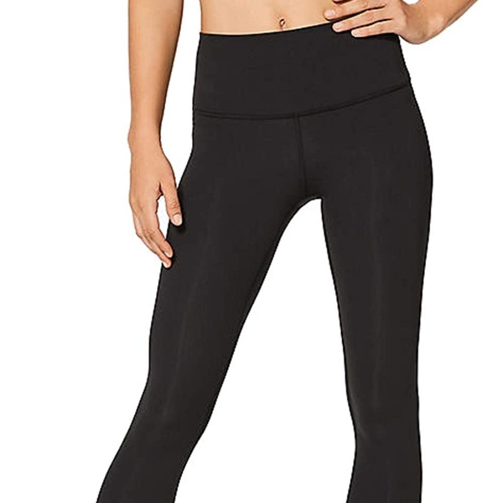 Wunder Under Lululemon Black Leggings 28" Size 8
